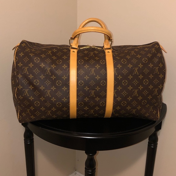 Louis Vuitton Vintage Monogram Keepall 55 Bag;Date Code-0968 w/COA/Lock & Key - Picture 3 of 17